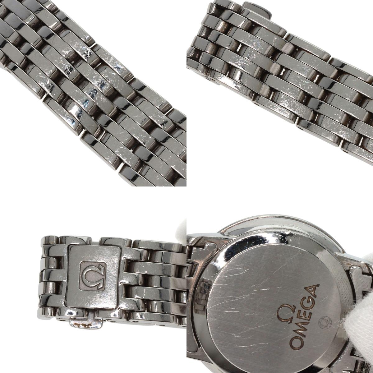 OMEGA De Ville Prestige Diamond Watches 413.15.27.60.55.001 Stainless Steel/Stainless Steel Ladies