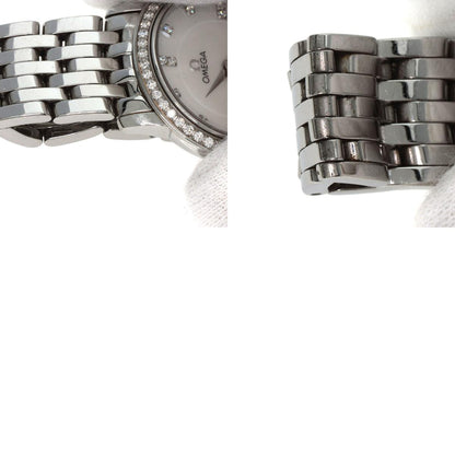 OMEGA De Ville Prestige Diamond Watches 413.15.27.60.55.001 Stainless Steel/Stainless Steel Ladies