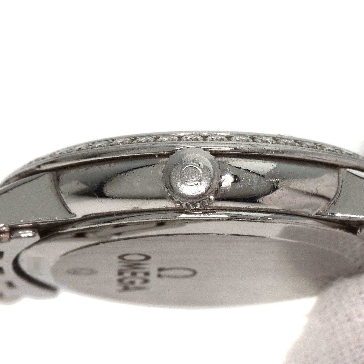 OMEGA De Ville Prestige Diamond Watches 413.15.27.60.55.001 Stainless Steel/Stainless Steel Ladies