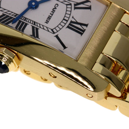 CARTIER Tank American SM Watches W26015K2 K18 Yellow Gold/18K Yellow Gold Ladies