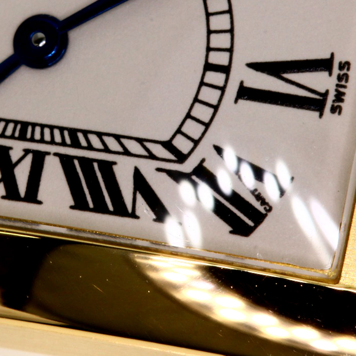 CARTIER Tank American SM Watches W26015K2 K18 Yellow Gold/18K Yellow Gold Ladies
