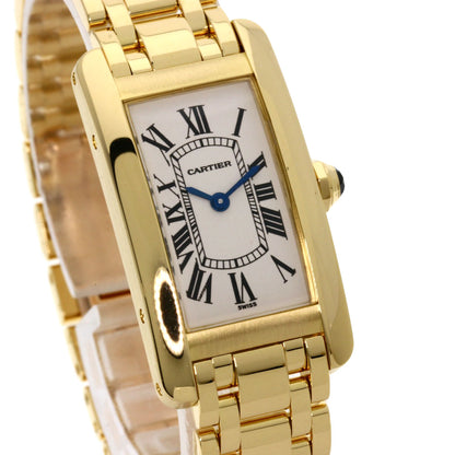 CARTIER Tank American SM Watches W26015K2 K18 Yellow Gold/18K Yellow Gold Ladies