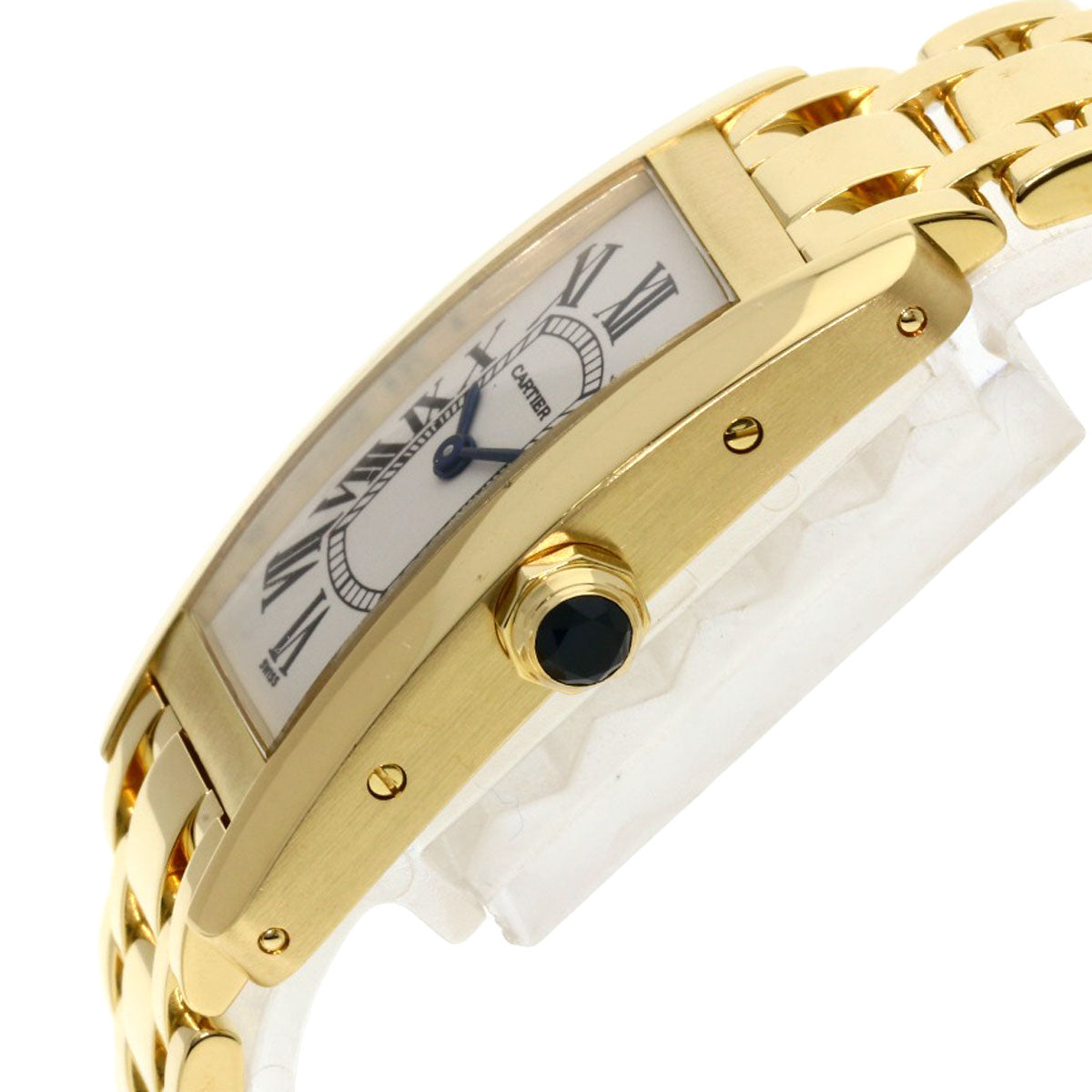 CARTIER Tank American SM Watches W26015K2 K18 Yellow Gold/18K Yellow Gold Ladies
