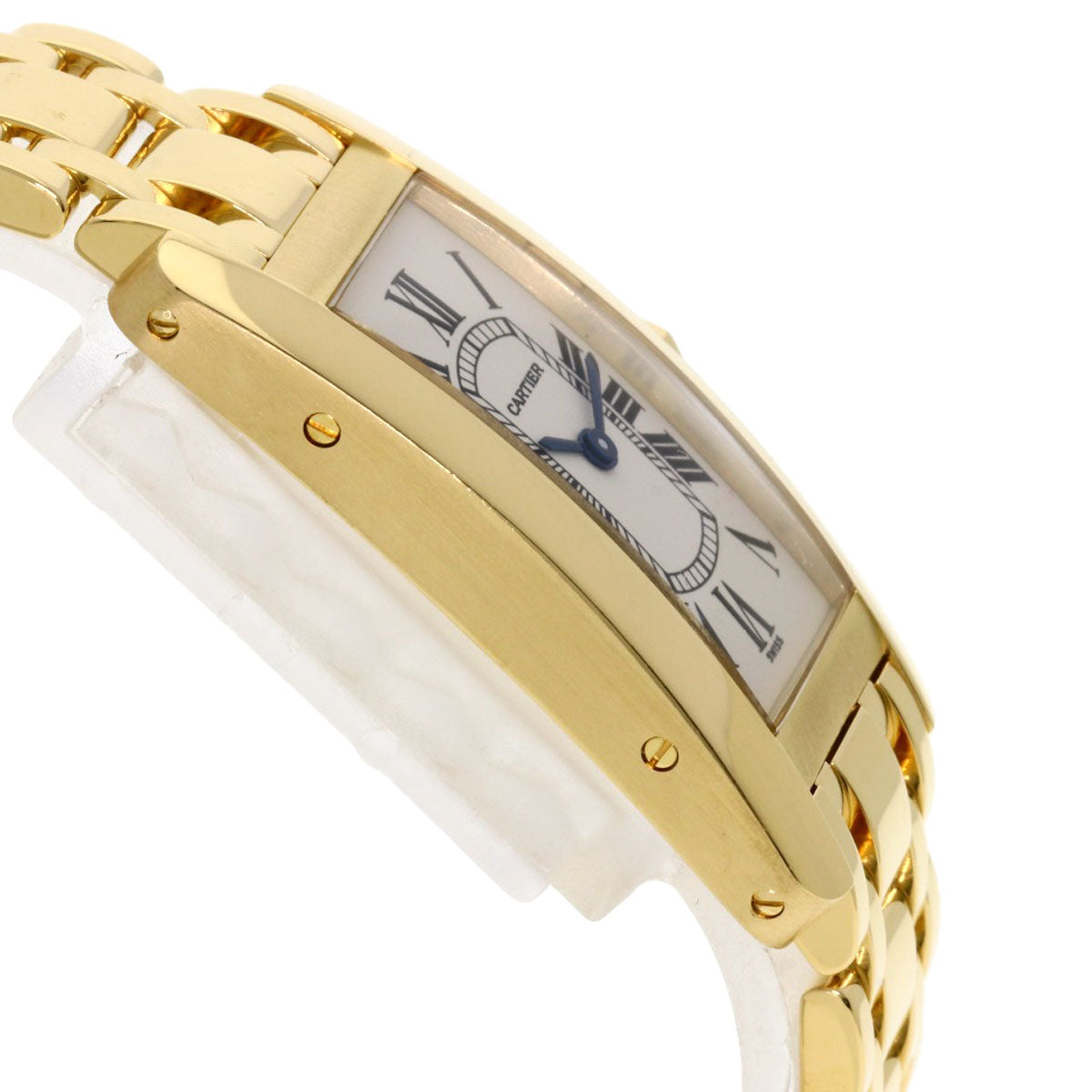 CARTIER Tank American SM Watches W26015K2 K18 Yellow Gold/18K Yellow Gold Ladies