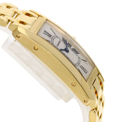 CARTIER Tank American SM Watches W26015K2 K18 Yellow Gold/18K Yellow Gold Ladies