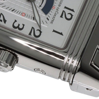 JAEGER-LECOULTRE Reverso Grand Sport Duo Diamond Watches 296.8.74 Stainless Steel/Stainless Steel Ladies