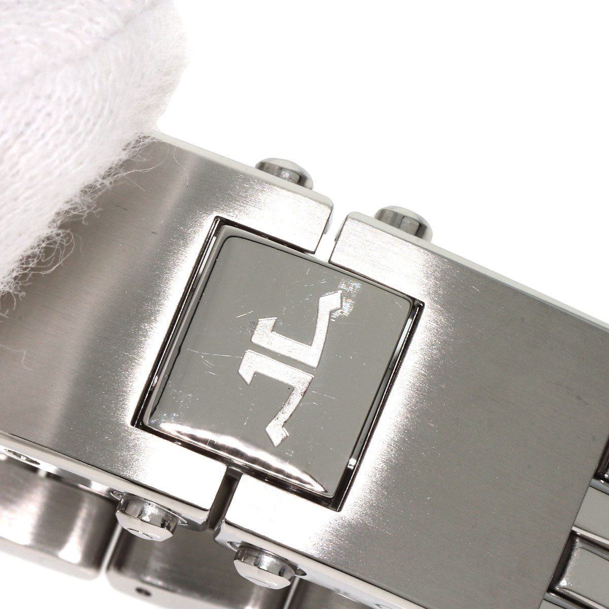 JAEGER-LECOULTRE Reverso Grand Sport Duo Diamond Watches 296.8.74 Stainless Steel/Stainless Steel Ladies