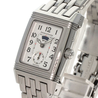 JAEGER-LECOULTRE Reverso Grand Sport Duo Diamond Watches 296.8.74 Stainless Steel/Stainless Steel Ladies