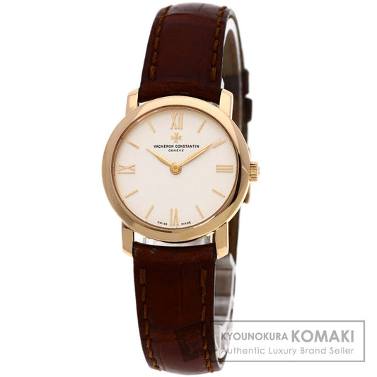 VACHERON CONSTANTIN Patrimony Classic Watches 25162/000R K18 Pink Gold/Leather Ladies