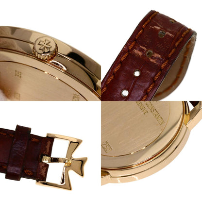 VACHERON CONSTANTIN Patrimony Classic Watches 25162/000R K18 Pink Gold/Leather Ladies