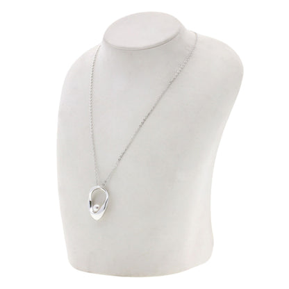 MIKIMOTO Pearl Pearl Necklace Silver Ladies [Used]