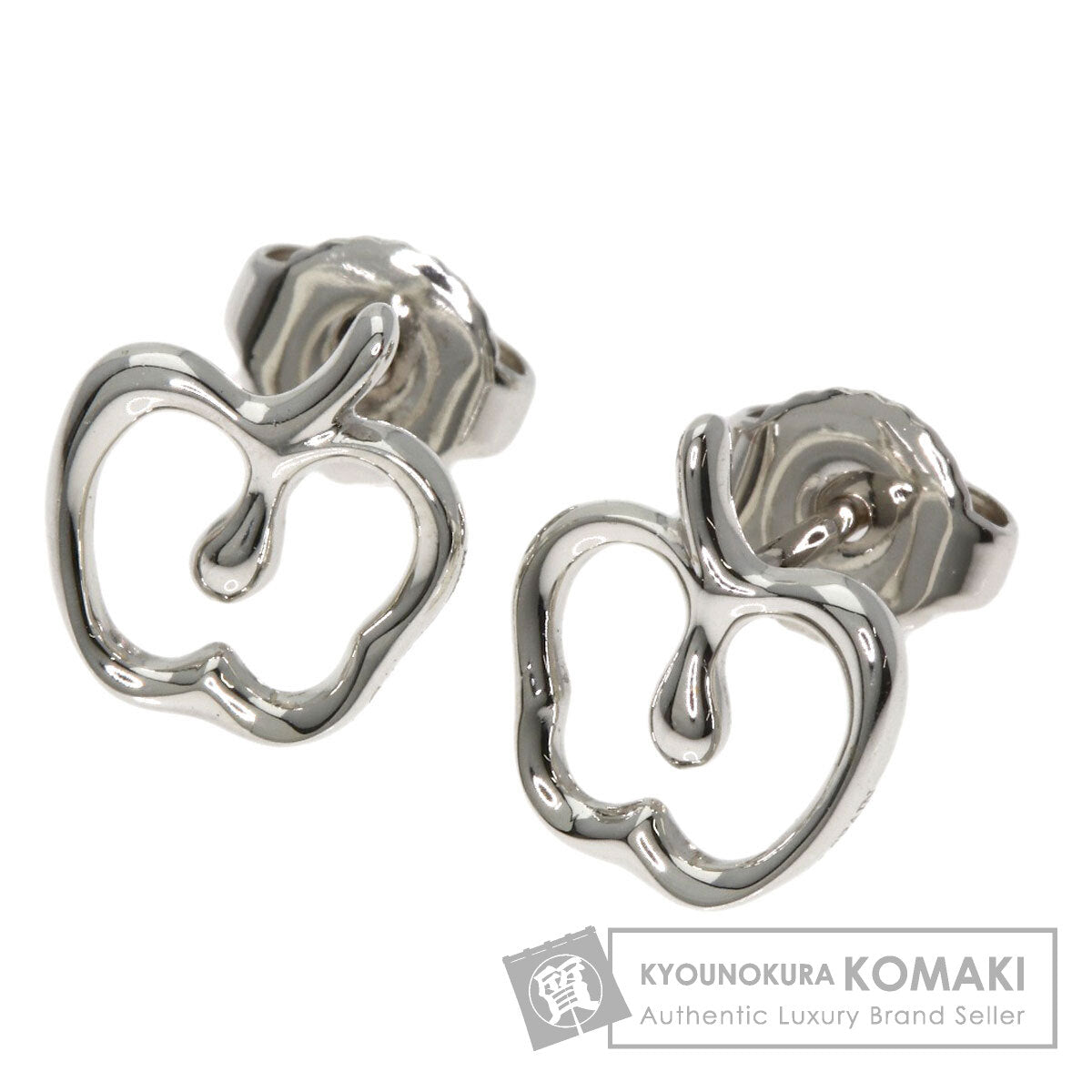 TIFFANY&Co. Apple earring Silver Ladies [Used]