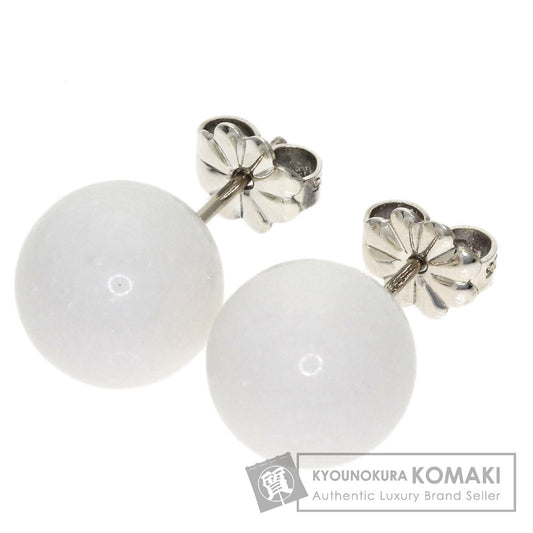TIFFANY&Co. Stone Ball earring Silver Ladies [Used]