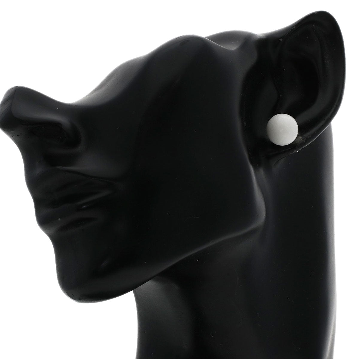 TIFFANY&Co. Stone Ball earring Silver Ladies [Used]