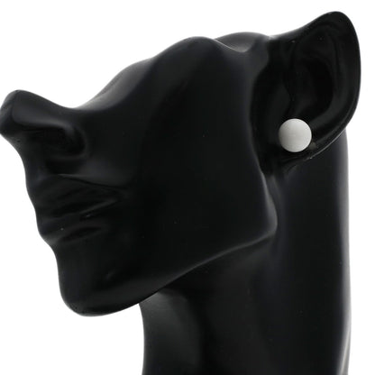 TIFFANY&Co. Stone Ball earring Silver Ladies [Used]