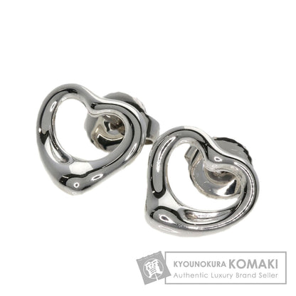 TIFFANY&Co. Open heart earring Silver Ladies [Used]