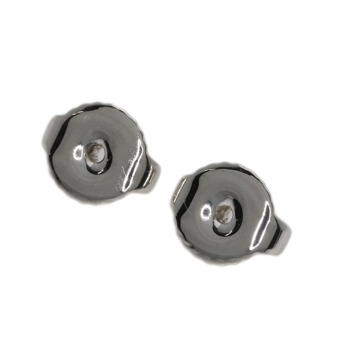 TIFFANY&Co. Open heart earring Silver Ladies [Used]