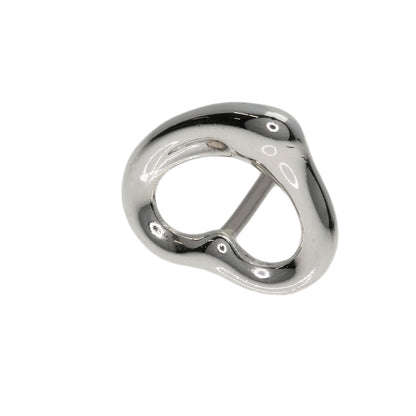 TIFFANY&Co. Open heart earring Silver Ladies [Used]