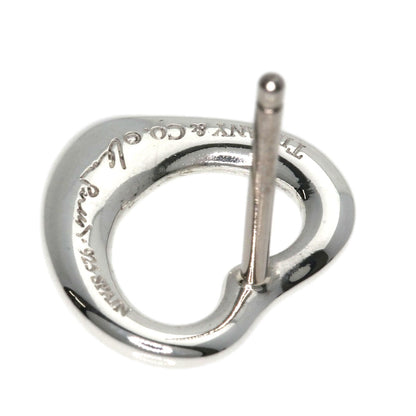 TIFFANY&Co. Open heart earring Silver Ladies [Used]