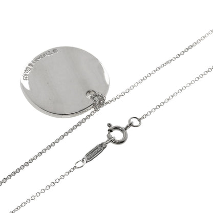 TIFFANY&Co. Notes round Necklace Silver Ladies [Used]