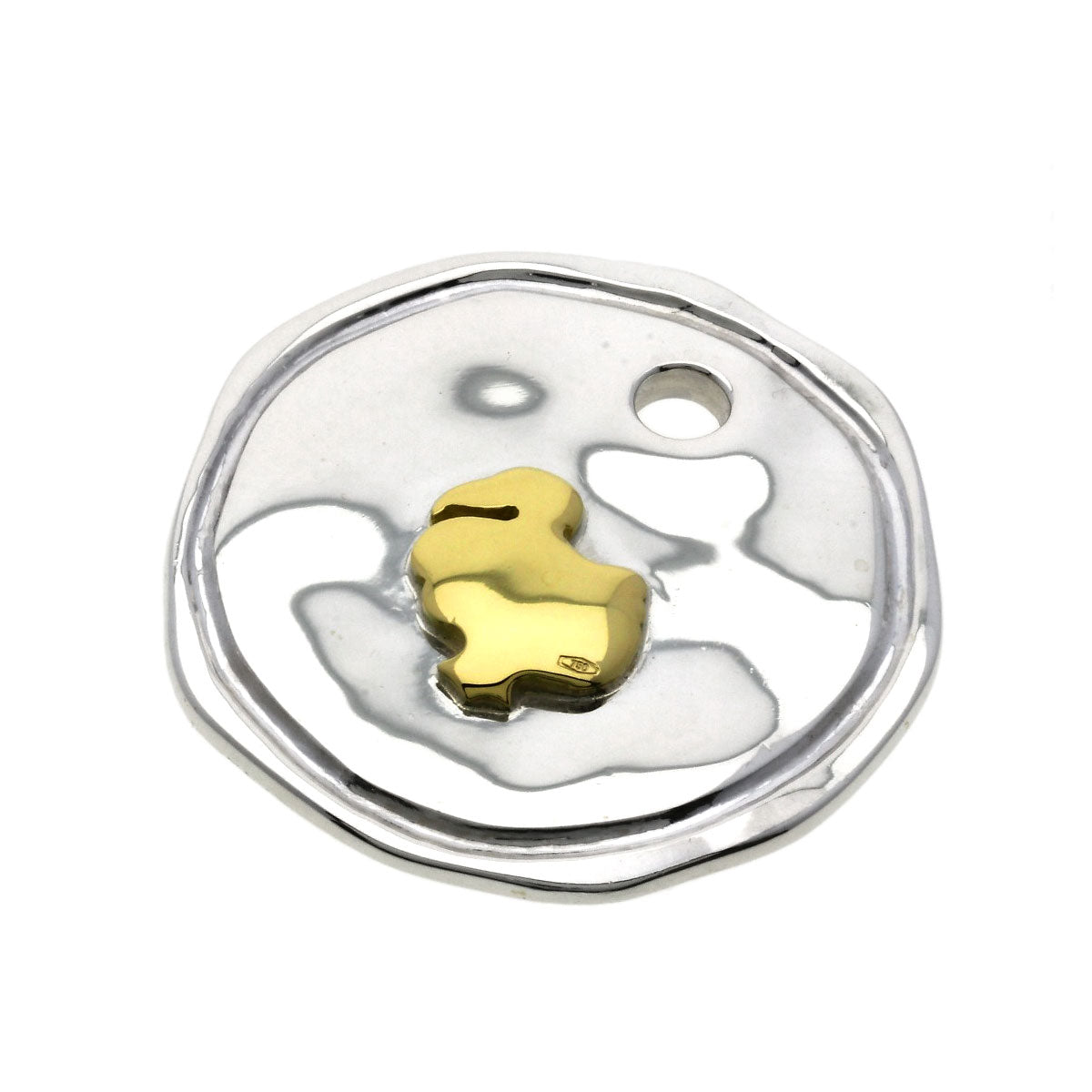 Pomellato   DoDo Dodo Pendant top  Silver 18K Yellow GoldLadies [Used]