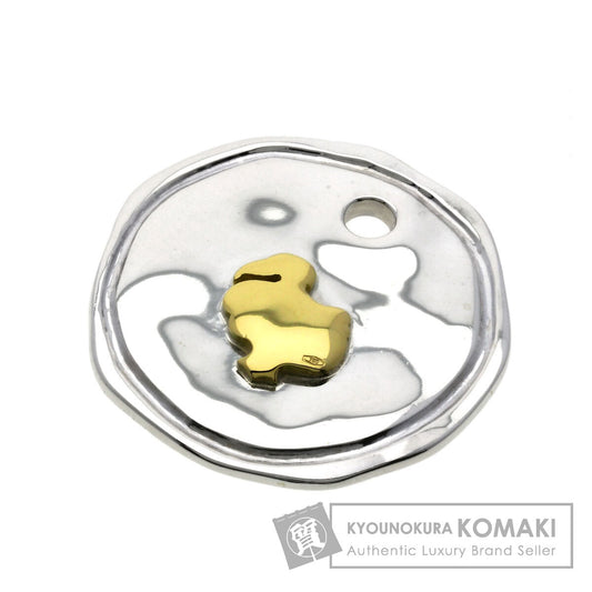 Pomellato   DoDo Dodo Pendant top  Silver 18K Yellow GoldLadies [Used]