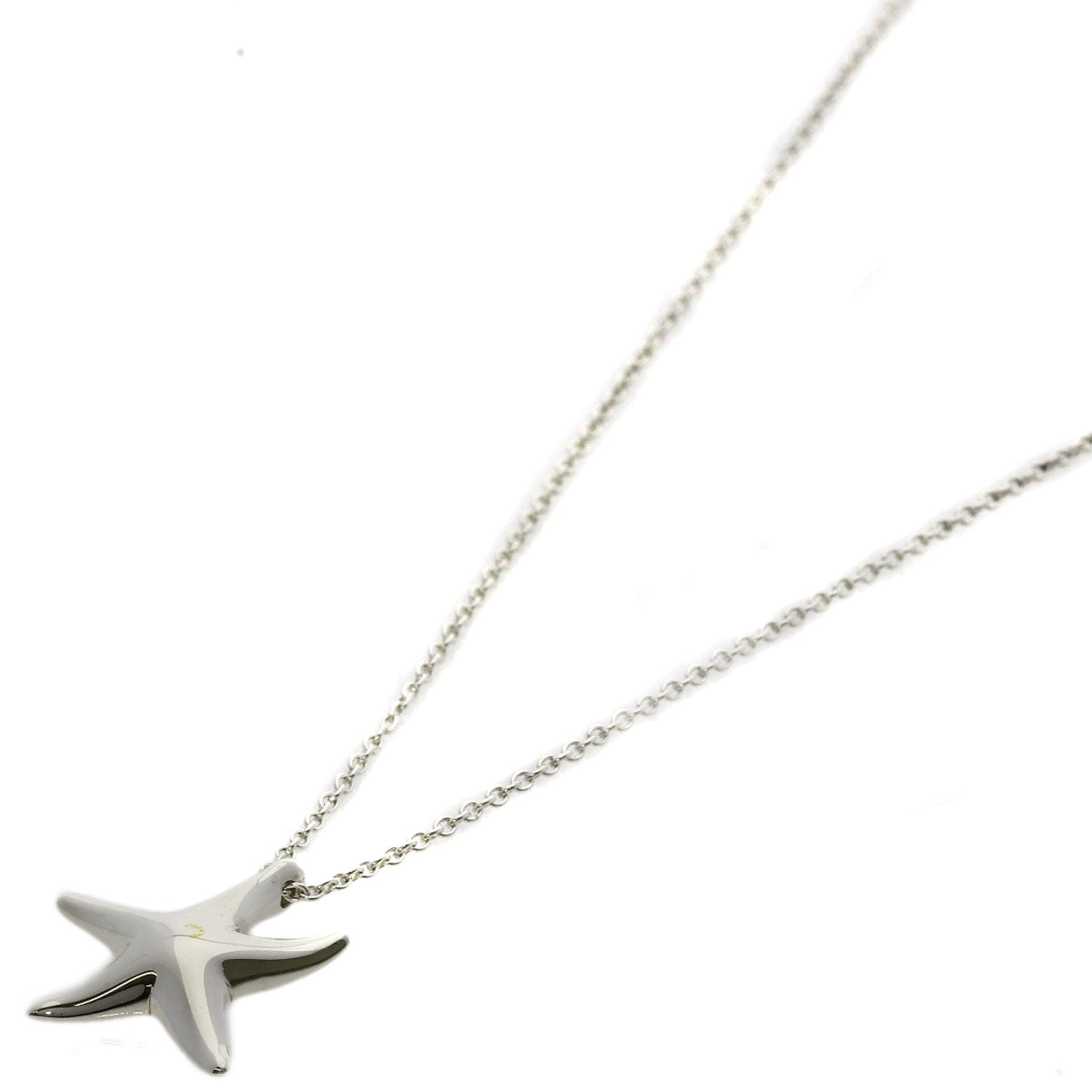 TIFFANY&Co. Star fish Necklace Silver Ladies [Used]