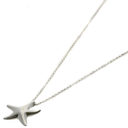 TIFFANY&Co. Star fish Necklace Silver Ladies [Used]