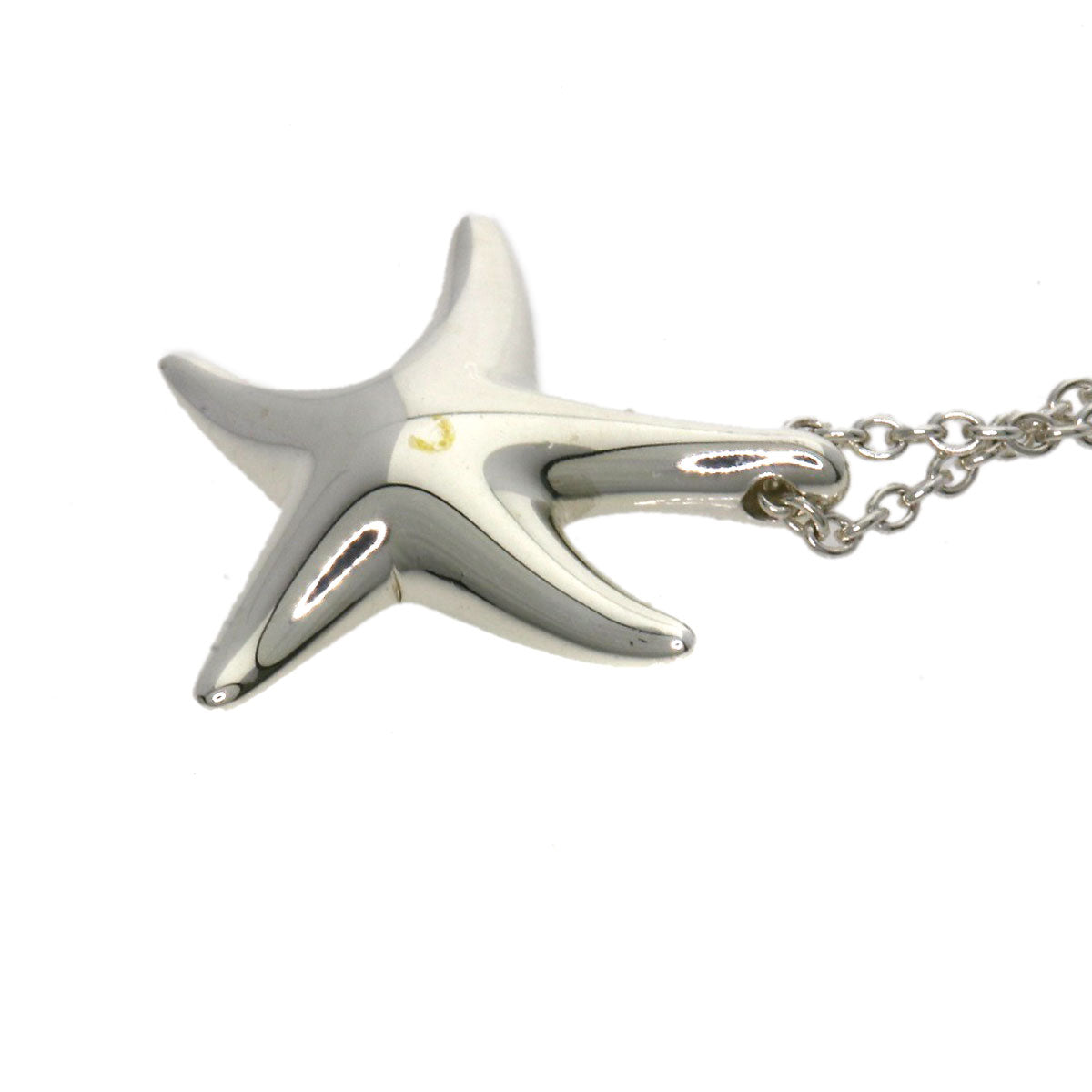 TIFFANY&Co. Star fish Necklace Silver Ladies [Used]