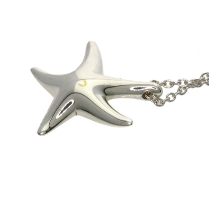 TIFFANY&Co. Star fish Necklace Silver Ladies [Used]