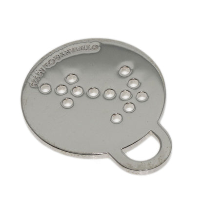 TIFFANY&Co. Return to Round Tag Sagittarius Pendant top Silver Ladies [Used]