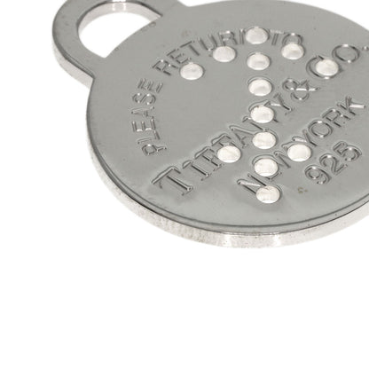 TIFFANY&Co. Return to Round Tag Sagittarius Pendant top Silver Ladies [Used]