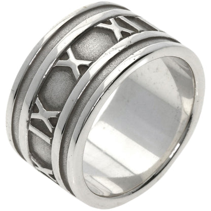 TIFFANY&Co.   Atlas wide Ring  Silver Ladies [Used]