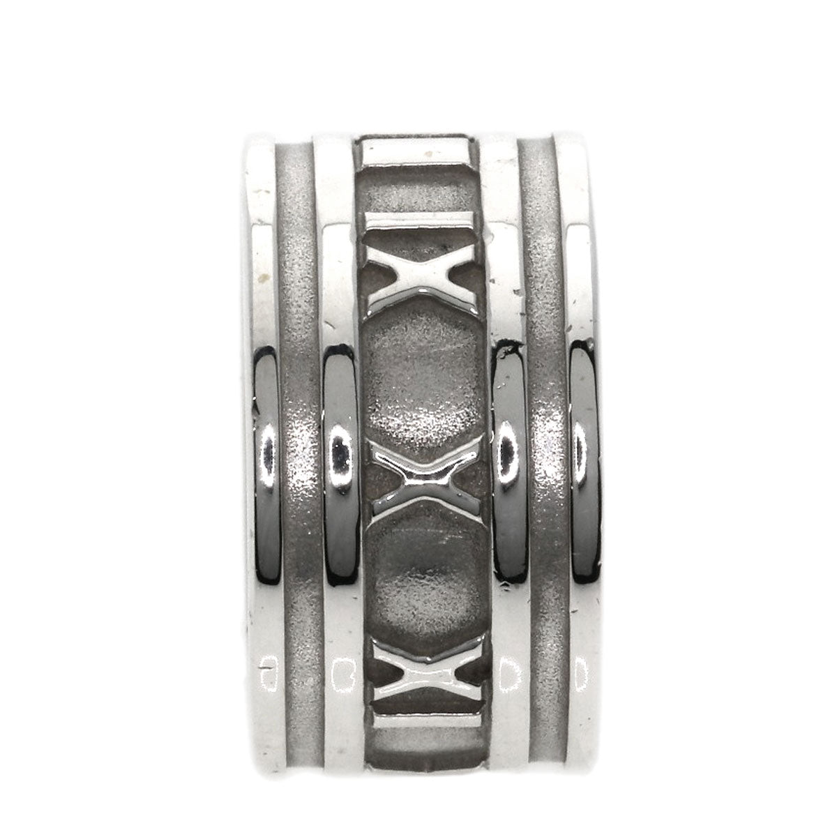 TIFFANY&Co.   Atlas wide Ring  Silver Ladies [Used]