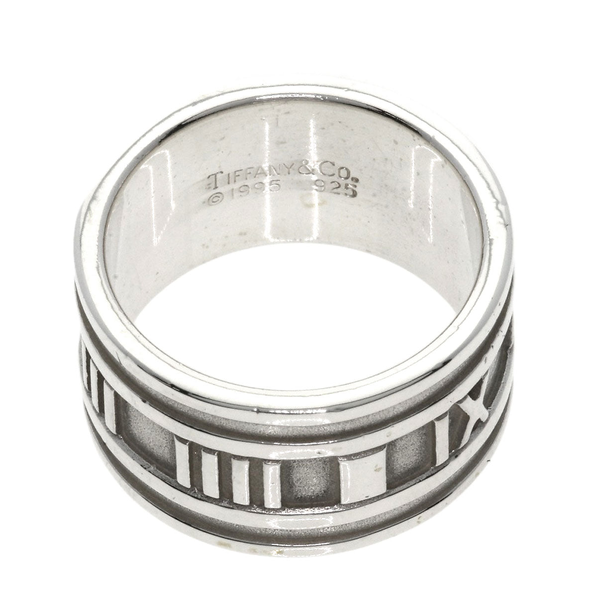 TIFFANY&Co.   Atlas wide Ring  Silver Ladies [Used]