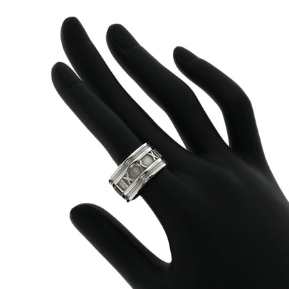 TIFFANY&Co.   Atlas wide Ring  Silver Ladies [Used]
