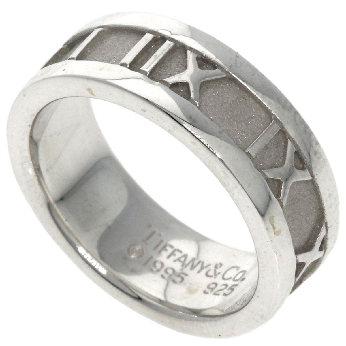 TIFFANY&Co. Atlas Ring Silver Ladies [Used]