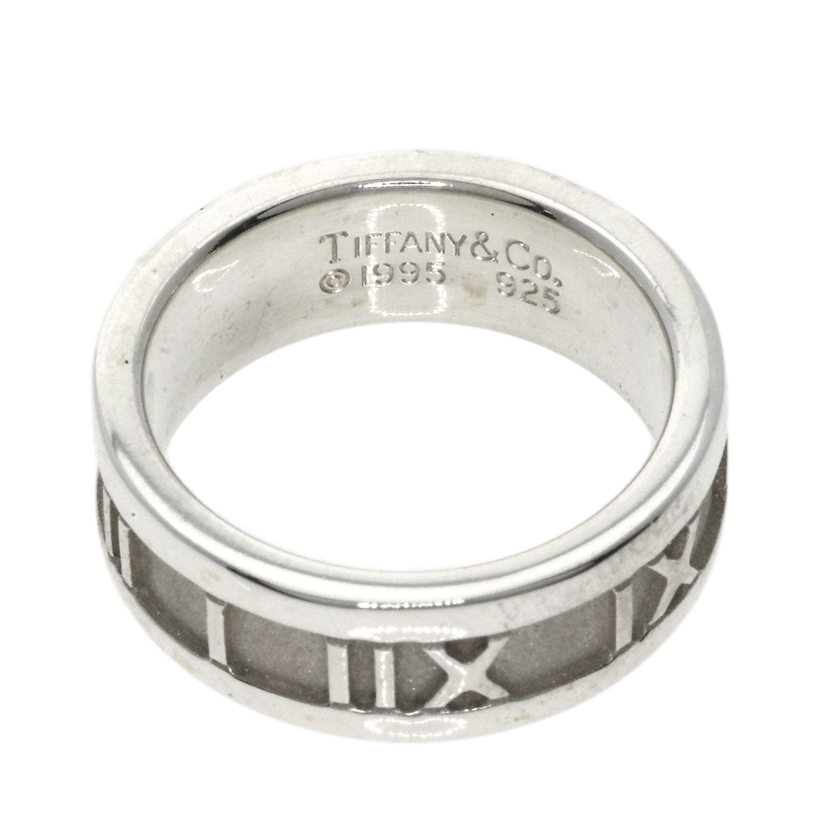 TIFFANY&Co. Atlas Ring Silver Ladies [Used]