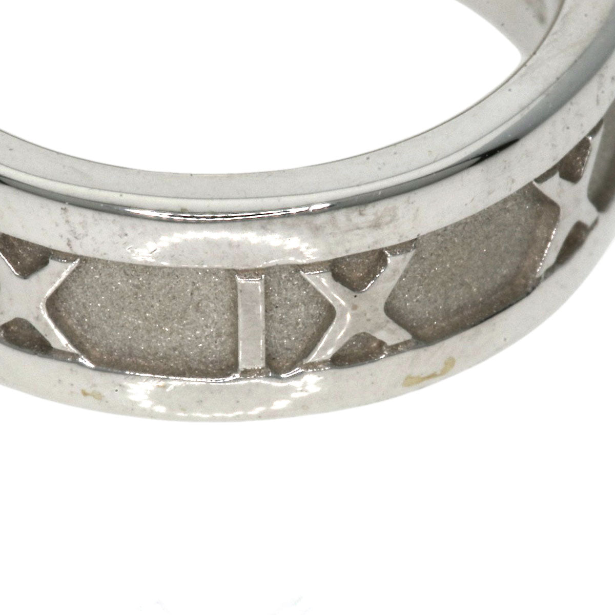 TIFFANY&Co. Atlas Ring Silver Ladies [Used]