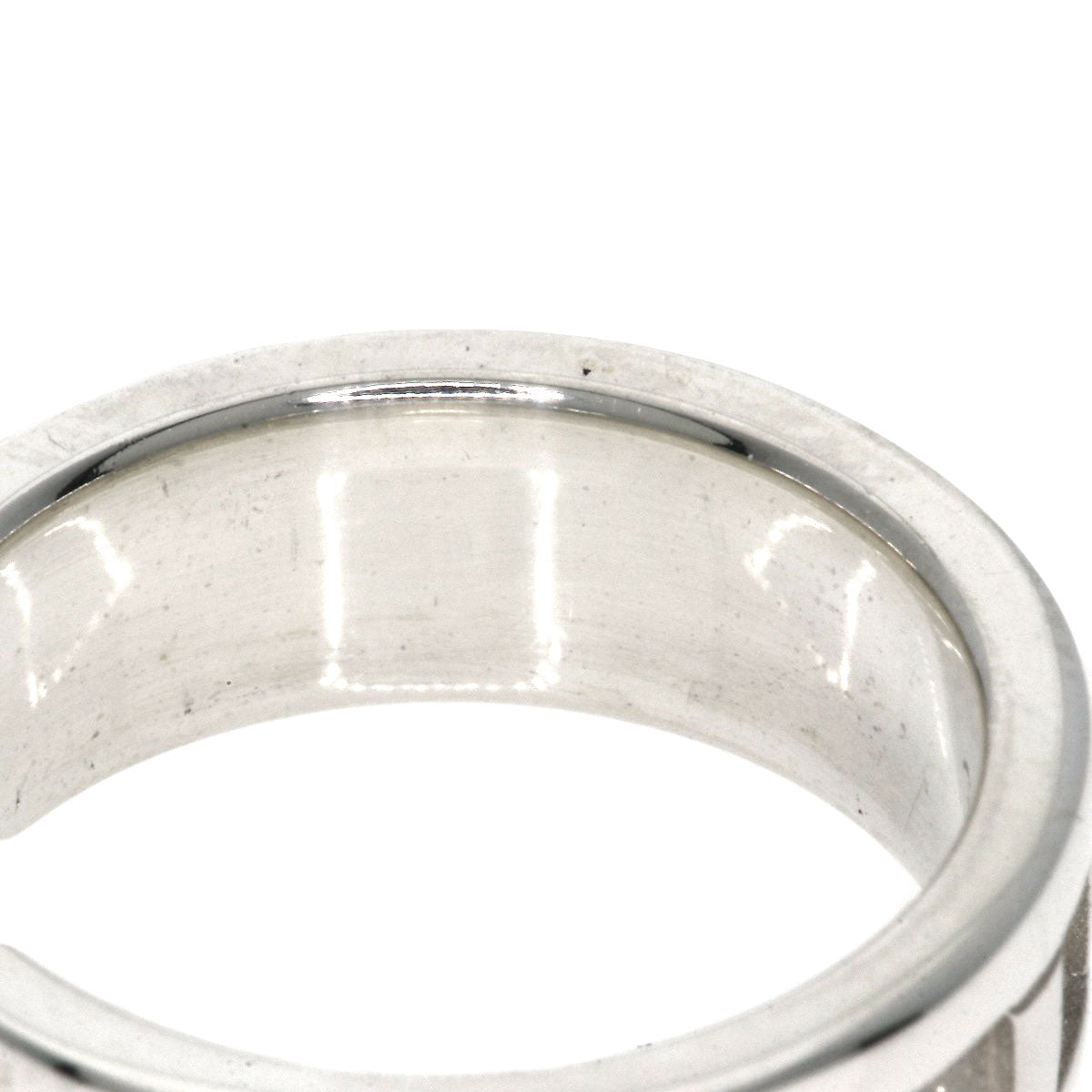 TIFFANY&Co. Atlas Ring Silver Ladies [Used]