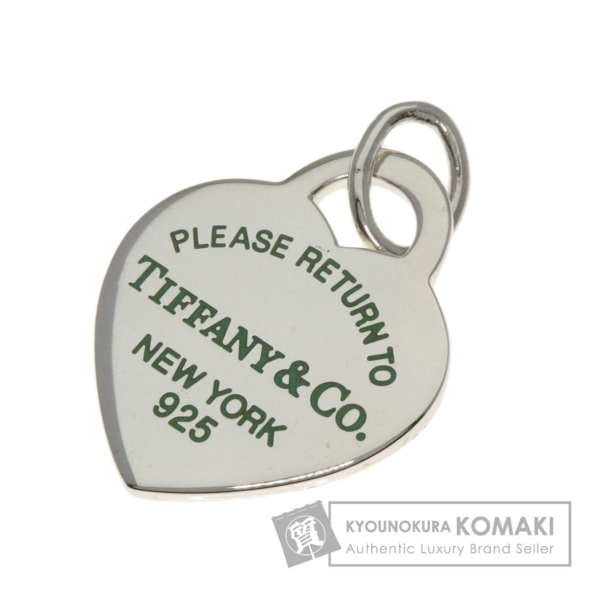 TIFFANY&Co. Return to heart Pendant top Silver Ladies [Used]