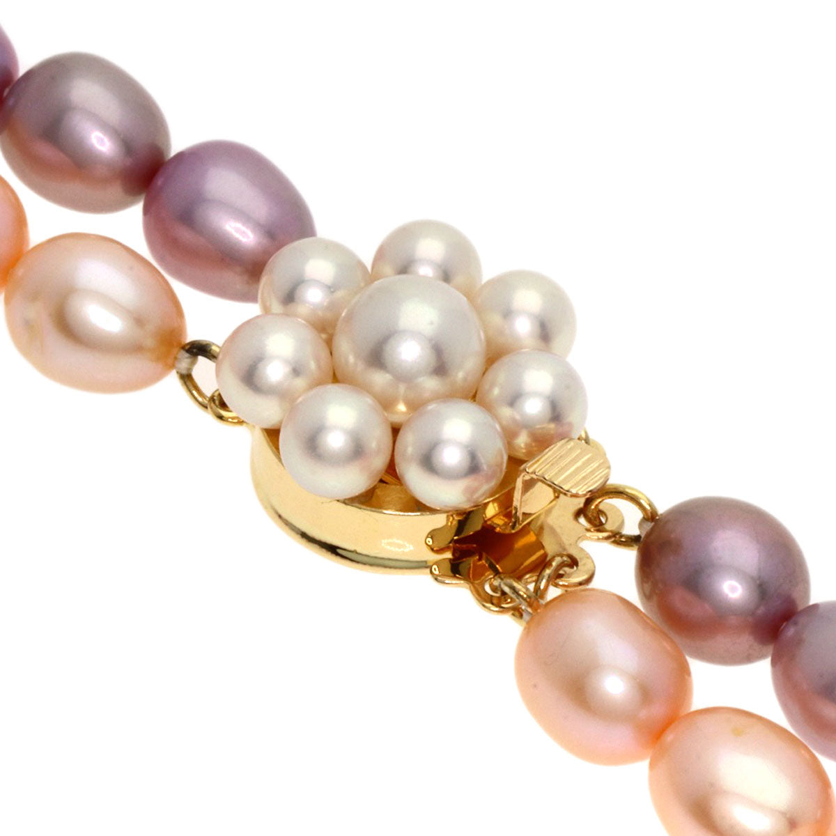 TASAKI Freshwater Pearl Pearl Necklace K18 Yellow Gold Ladies [Used]