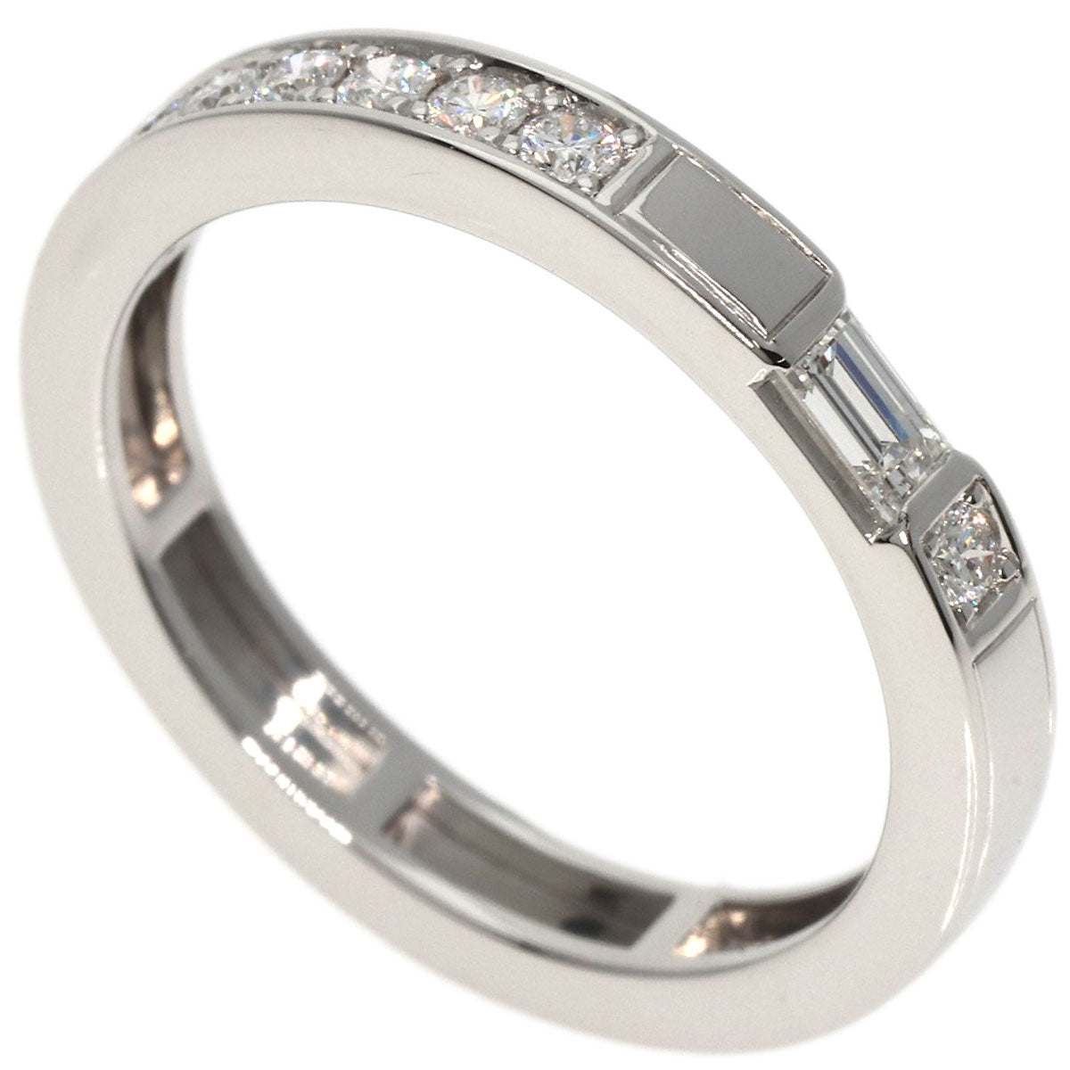 HARRY WINSTON   Ring Traffic Accent Diamond Platinum PT950 Ladies