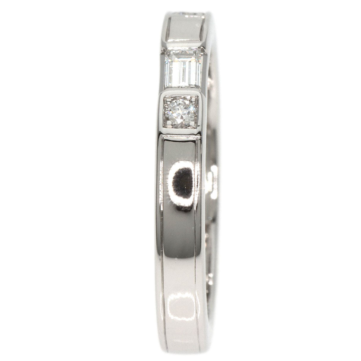 HARRY WINSTON   Ring Traffic Accent Diamond Platinum PT950 Ladies