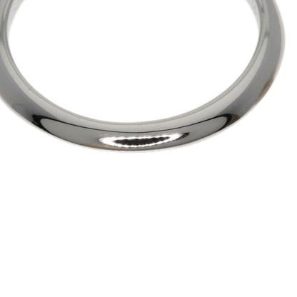 TIFFANY&Co. Solitaire Diamond Knife Edge Ring Platinum PT950 Ladies [Used]
