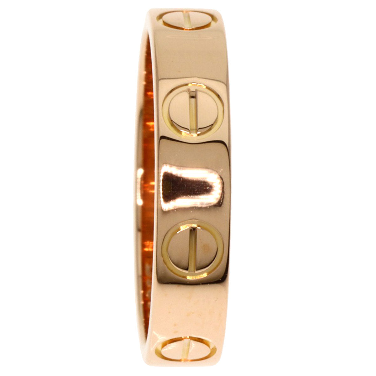 CARTIER   Ring mini love ring #46 K18 Pink Gold Ladies