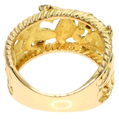 TASAKI   Ring Small bird motif Diamond K18 Yellow Gold Ladies