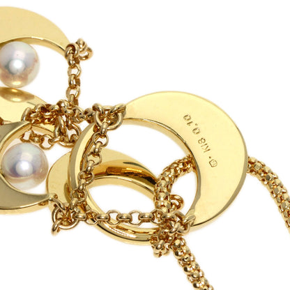 MIKIMOTO   Necklace Pearl Pearl K18 Yellow Gold Ladies