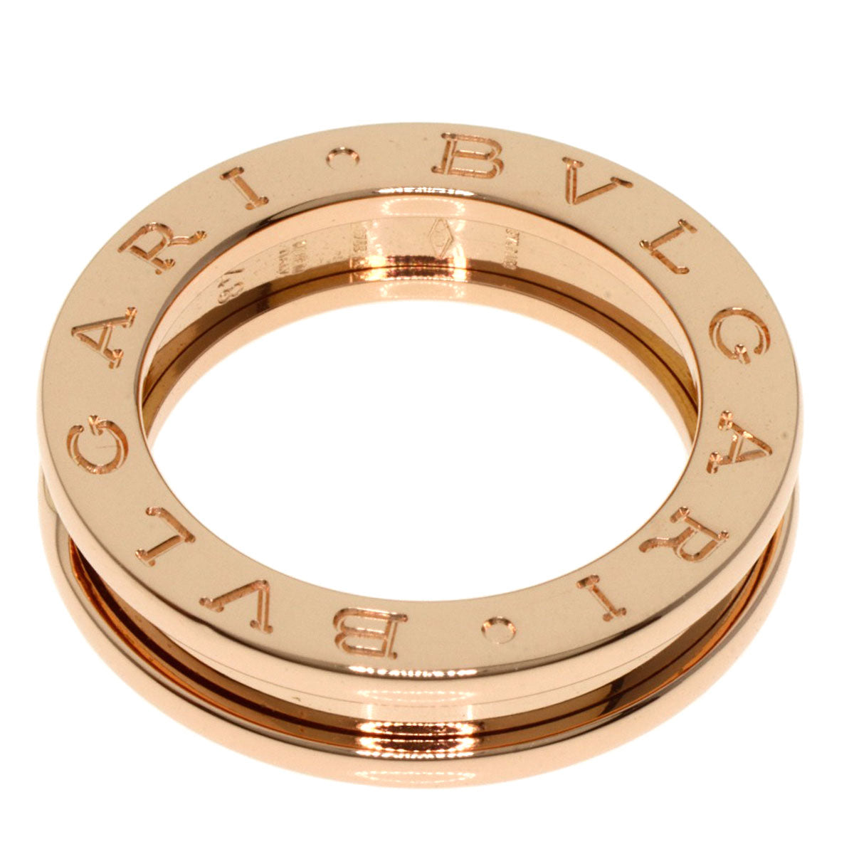 BVLGARI   Ring B.zero1 1 band XS #48 K18 Pink Gold Ladies