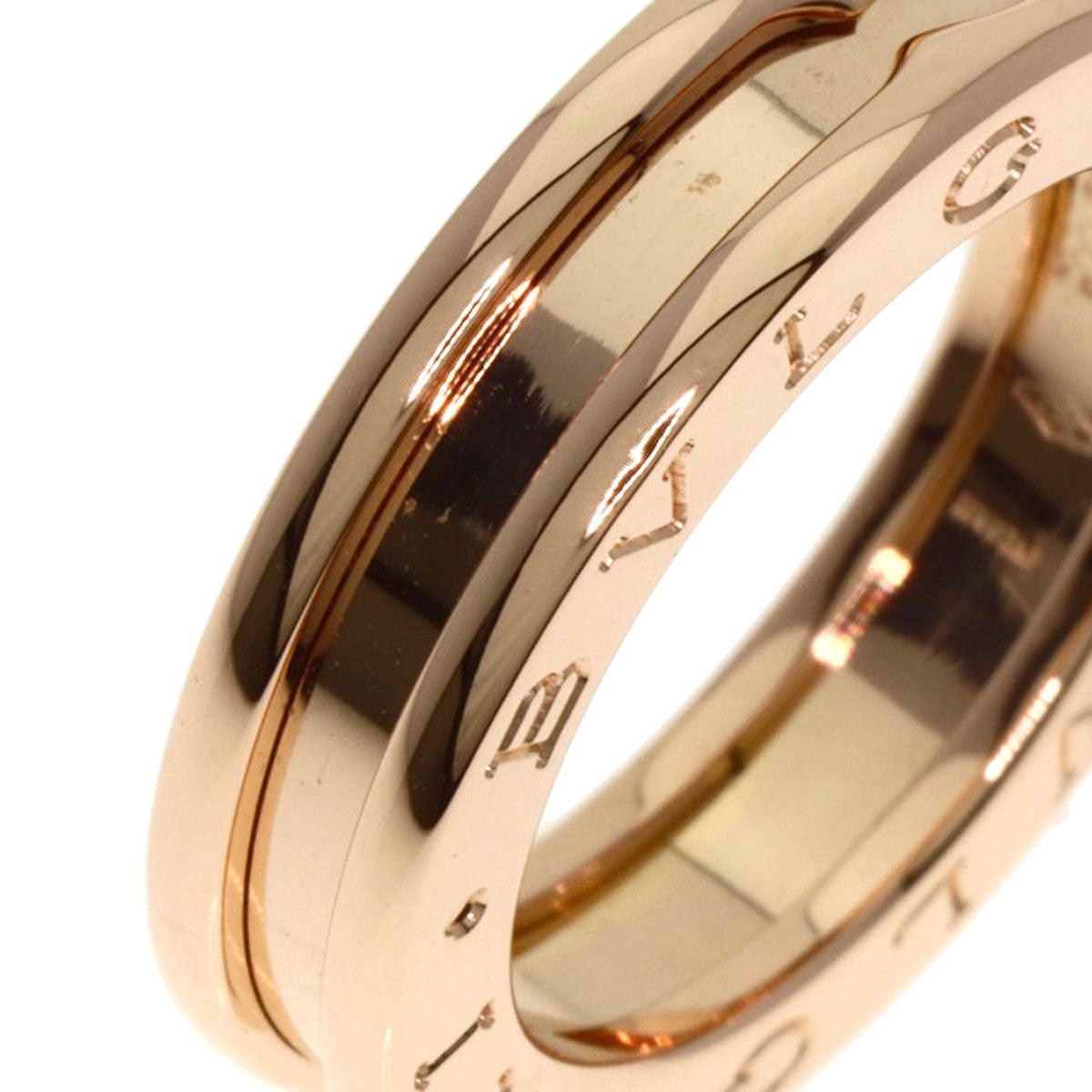 BVLGARI   Ring B.zero1 1 band XS #48 K18 Pink Gold Ladies